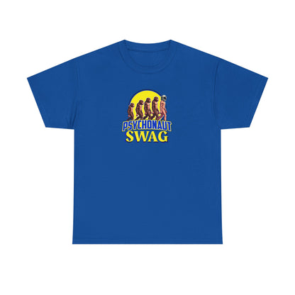 Psychonaut swag small biz, Heavy Cotton Tee, Cool Graphic T-Shirt, Streetwear Top, Gift for Psychonauts, Fun Casual Wear