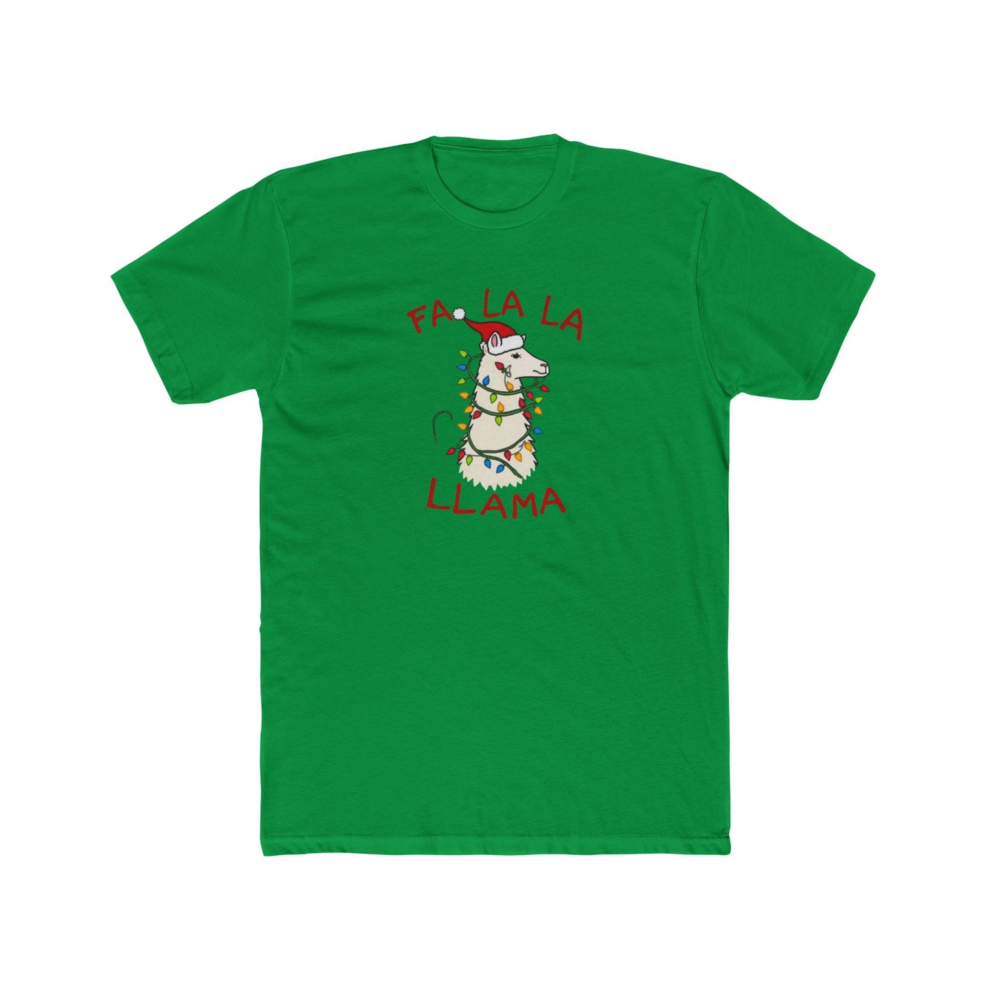 Fa La La Llama Christmas Tee