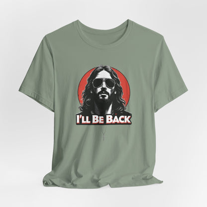 Jesus to return, 80’s retro Rocker T-Shirt, Casual Wear, Movie Quote Shirt, Gift for Fans, Unisex Top