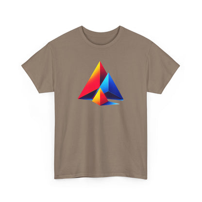 Three Pyramids, Unisex Heavy Cotton Tee - Psychonaut Swag