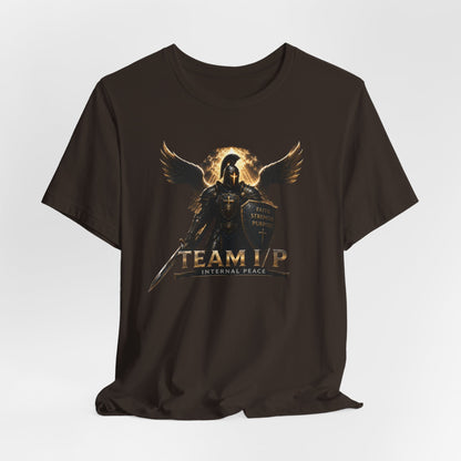Team Internal Peace, Guardian of The Cross Tee — Military Brotherhood Graphic T-Shirt