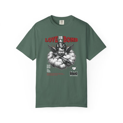 Love Is a Bomb T-Shirt — Vintage Cherub Graphic Tee