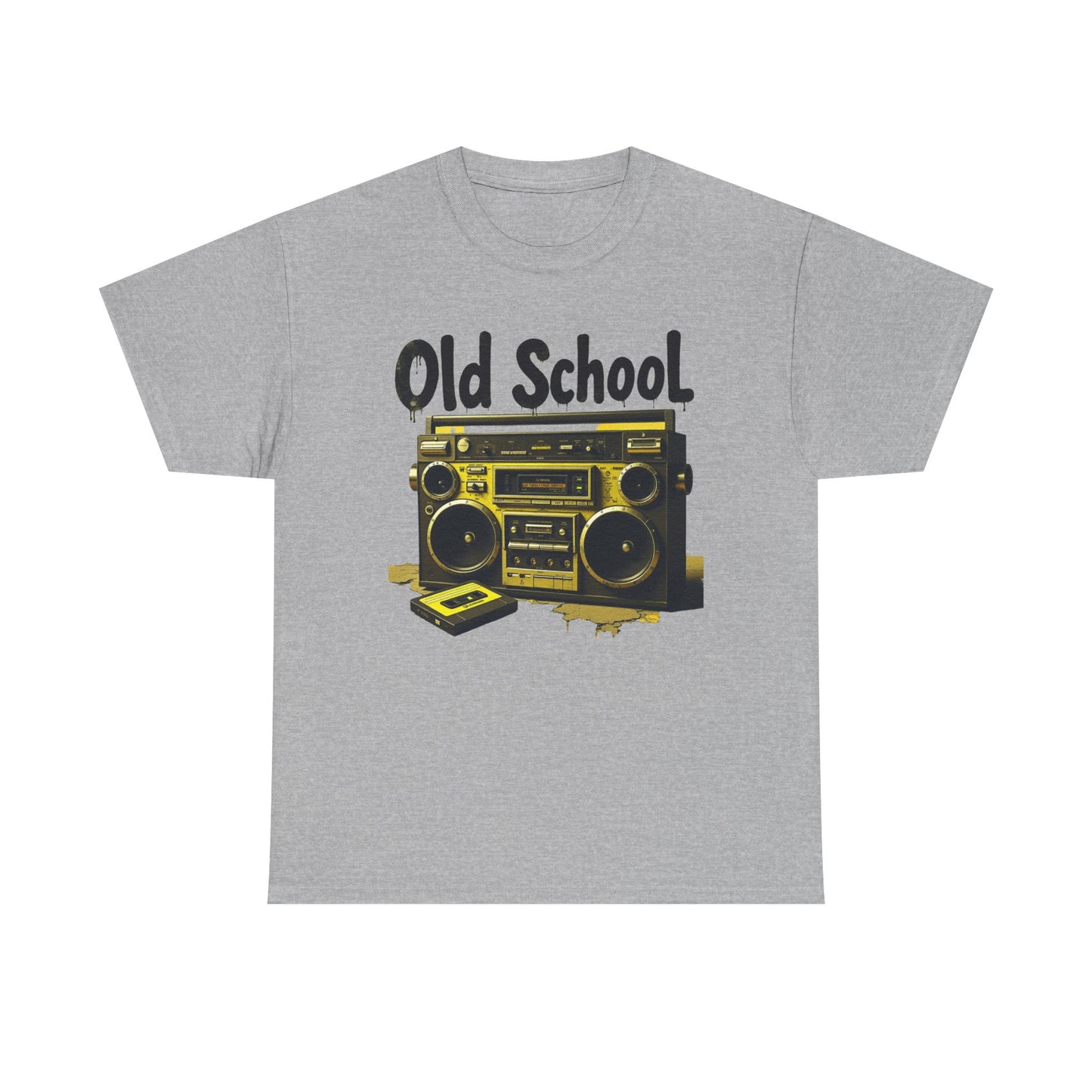 Old School Jam Box, Unisex Heavy Cotton Tee
