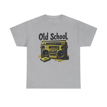 Old School Jam Box, Unisex Heavy Cotton Tee