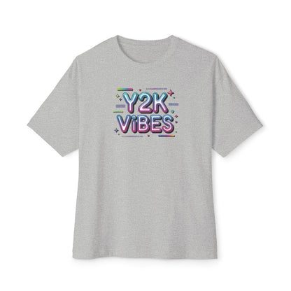 Y2K Vibes Tee - Retro 2000s Graphic Boxy T-Shirt