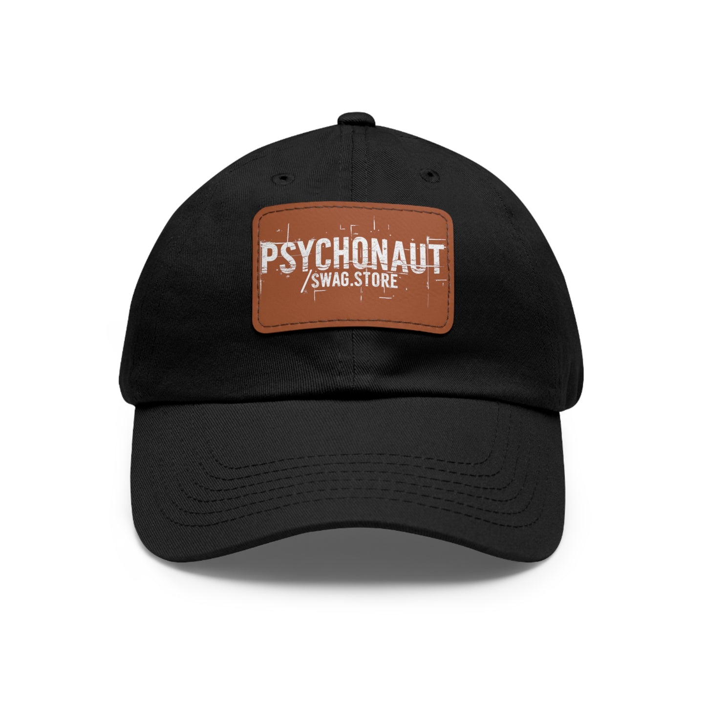 Stylish Dad Hat with Leather Patch - Perfect Gift for Dads, Casual Outings, Summer Days, Unique Accessories, Fashionable Headwear