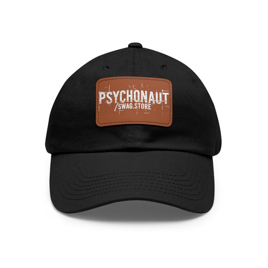 Stylish Dad Hat with Leather Patch - Perfect Gift for Dads, Casual Outings, Summer Days, Unique Accessories, Fashionable Headwear