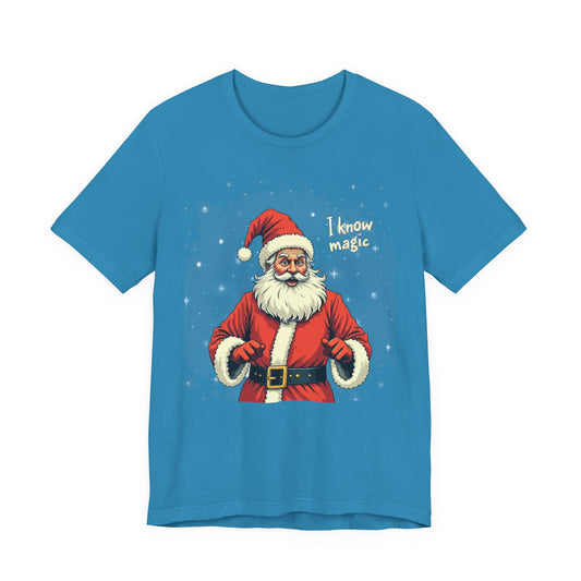 Santa Wizard Christmas Tee