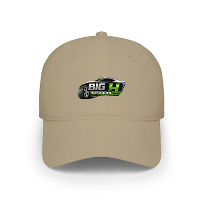 Mechanic Big H, Low Profile Baseball Cap