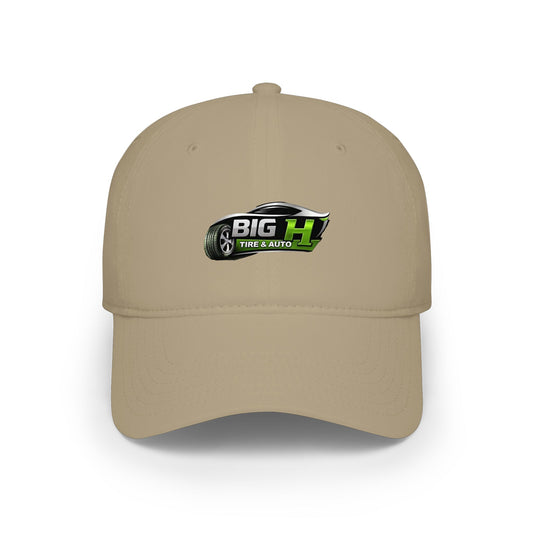 Mechanic Big H, Low Profile Baseball Cap