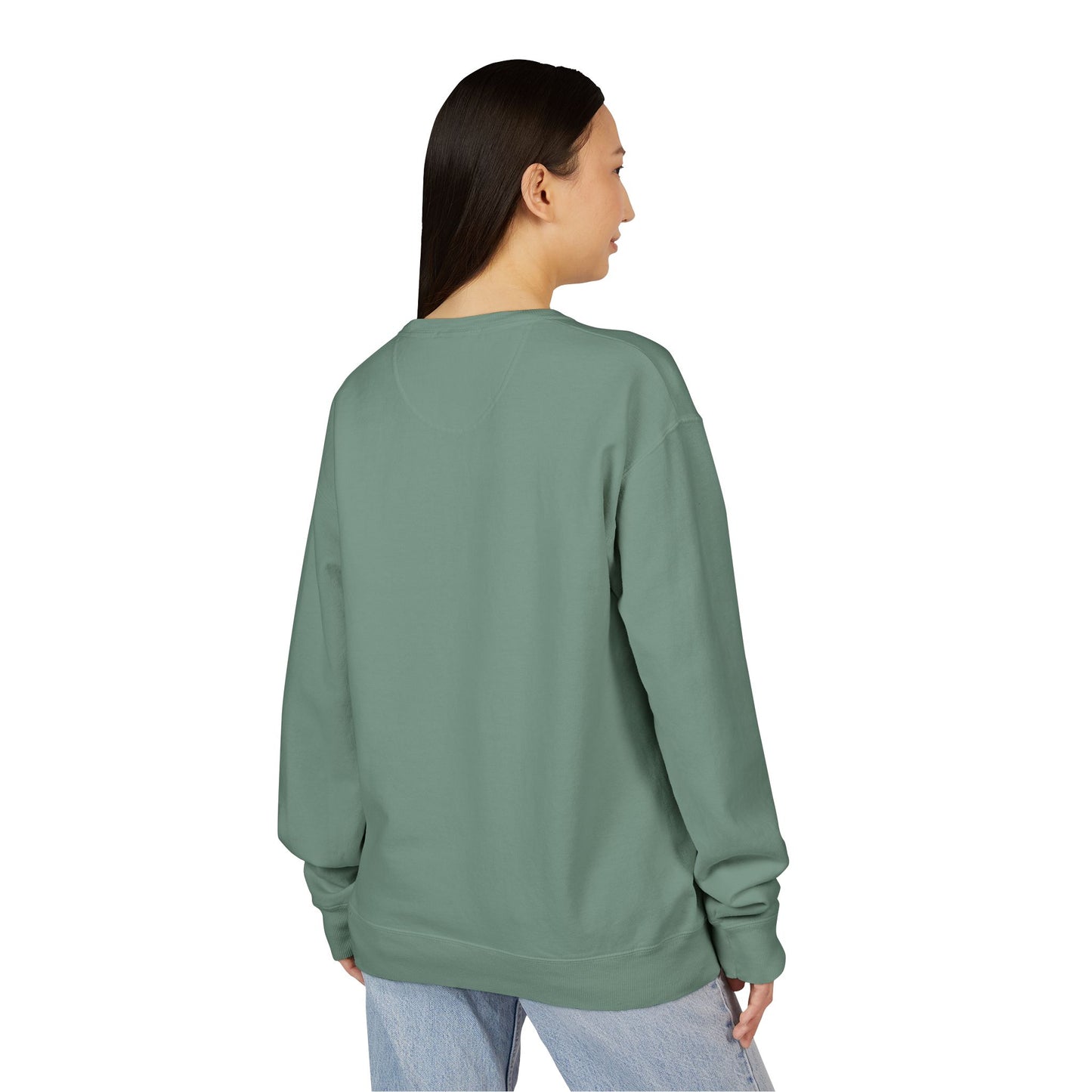 Christmas Tree sweater, Unisex ComfortWash® Garment Dyed Crewneck Sweatshirt