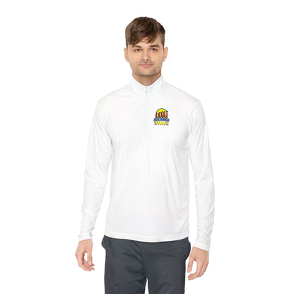 Psychonaut swag, small biz, Unisex Quarter-Zip Pullover with Vibrant Design, Cozy Layer, Ideal for Outdoor Activities, Gift for Him/Her, Perfect for Fall