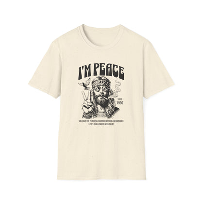 Peaceful Stoner, Unisex Softstyle T-Shirt