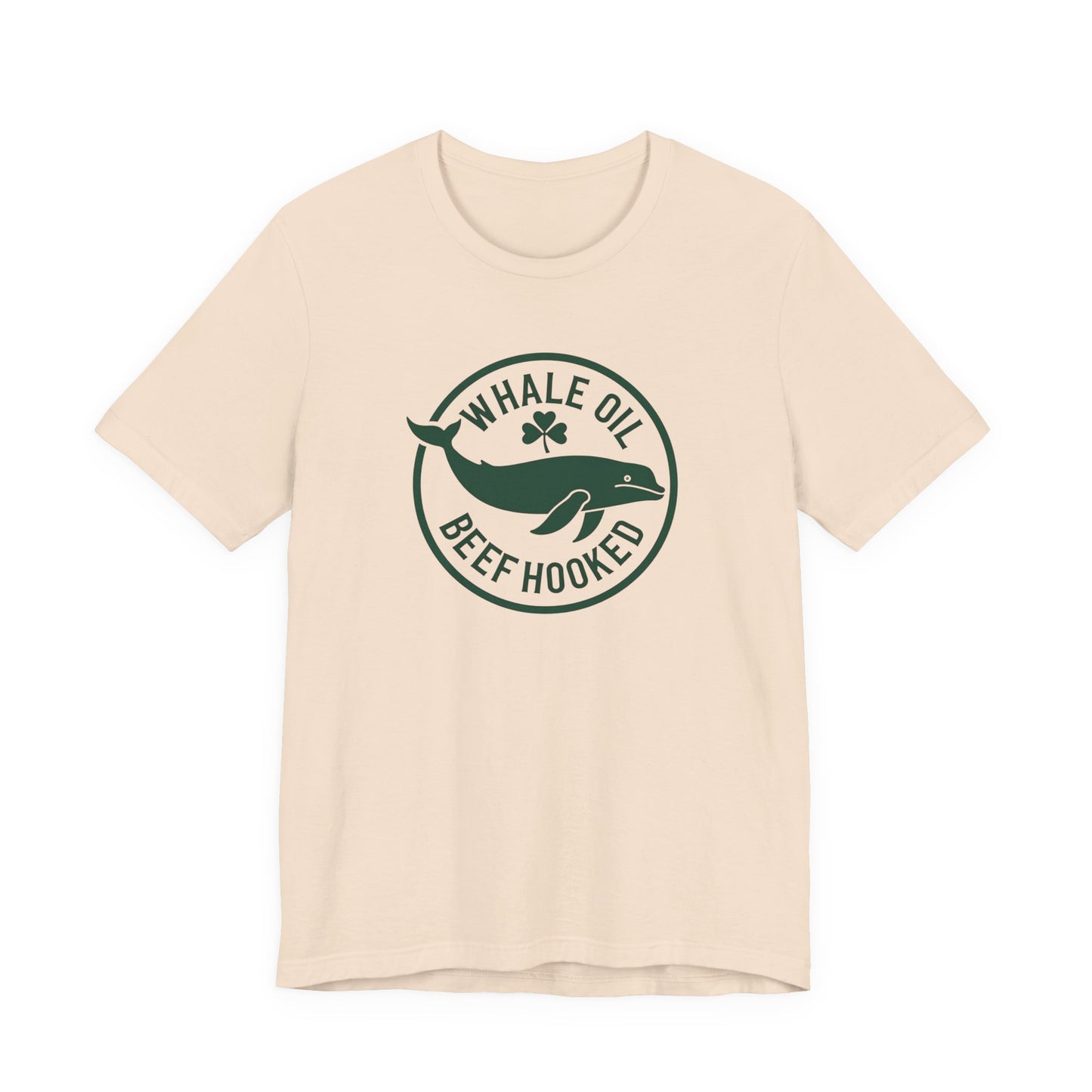 St. Patrick's Day 'Whale Oil Beef Hooked' T-Shirt — Funny Irish Drinking Tee