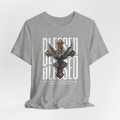Blessed Dove Tee — Christian Faith Graphic T-Shirt