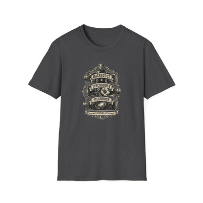 Epic Dose Graphic T-Shirt — Microdose, Macrodose, Megadose Vintage Design