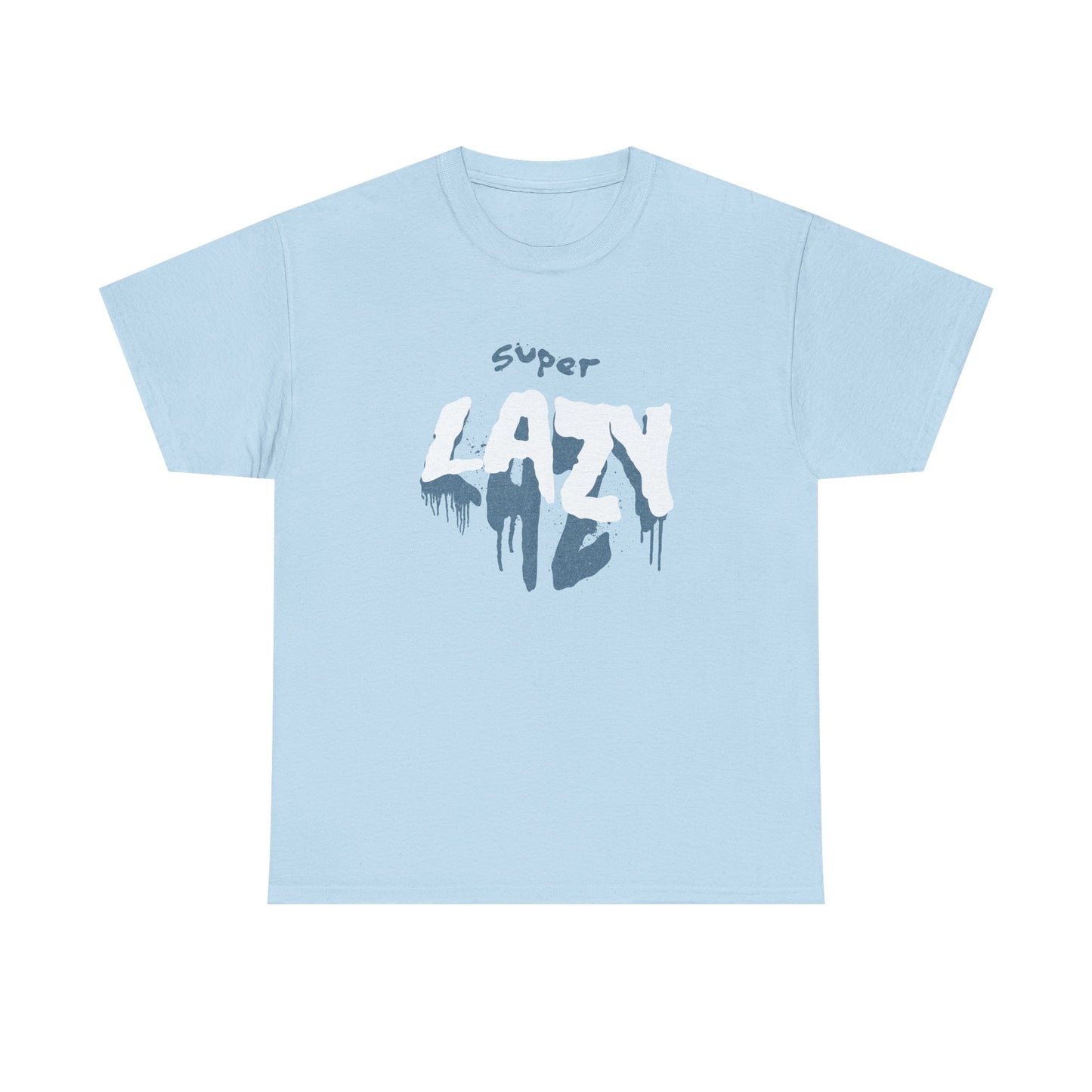 Super Lazy Graphic Tee — Casual Funny T-Shirt for Laid-Back Vibes