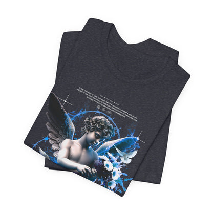 Cherub Heartbeat Graphic Tee — Vintage Angel Art T‑Shirt