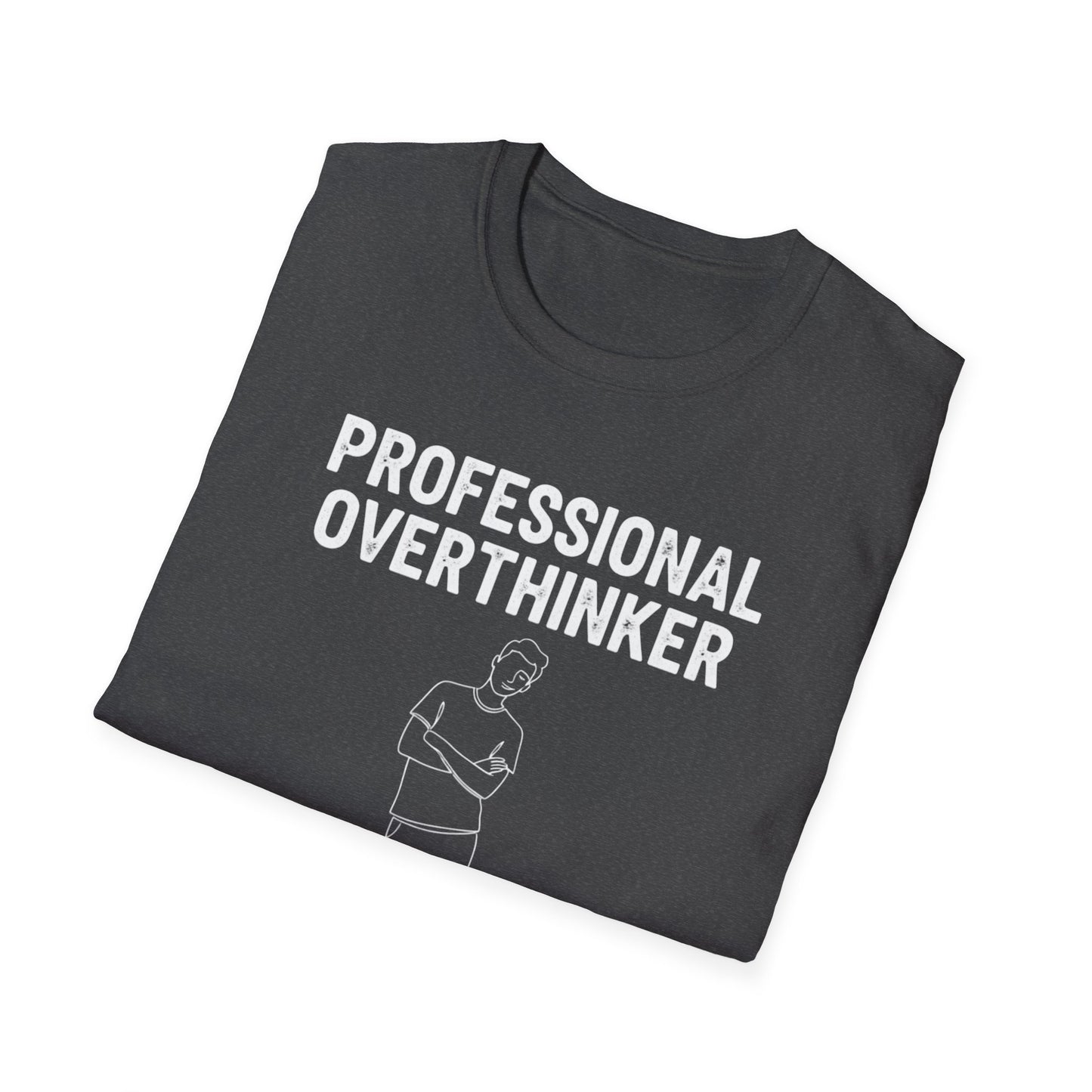 Professional Overthinker T-Shirt — 'Level: Expert' Graphic Tee