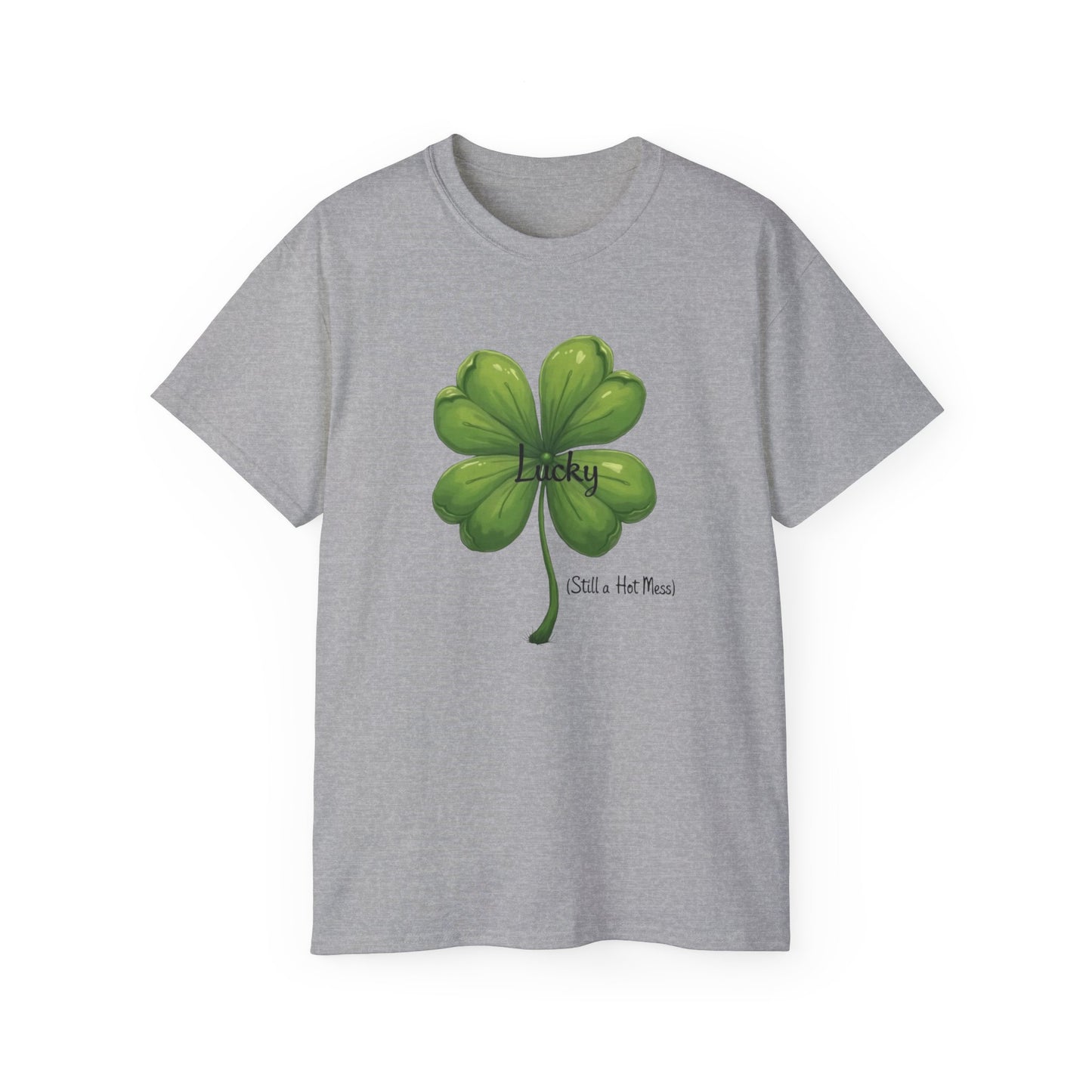 St. Patrick's Day Lucky Four-Leaf Clover Tee