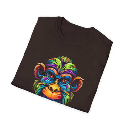 Stoned Ape, Psychedelic Unisex Softstyle T-Shirt
