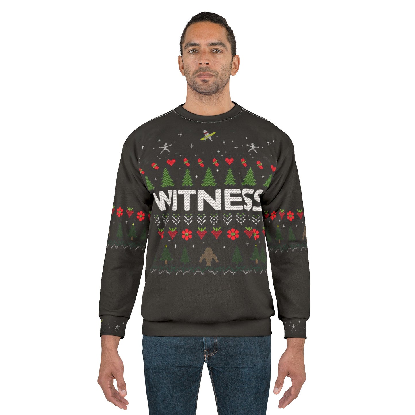 Witness Christmas Sweatshirt — Ugly Holiday Sweater Tee
