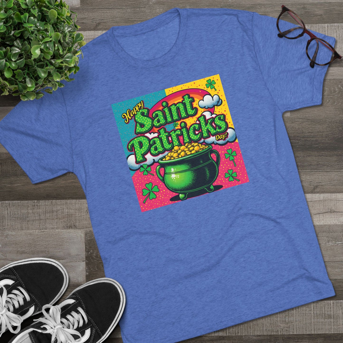 Saint Patrick's Day Pot of Gold Tee — Happy Saint Patrick's Graphic T-Shirt