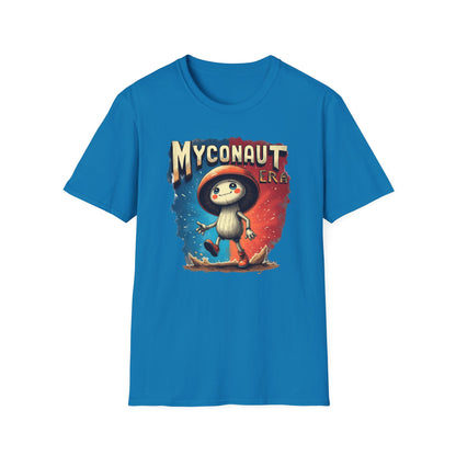 Myconaut Era, Cosmic Adventure T-Shirt, Myconaut Graphic Tee, Unisex Space Shirt, Gift for Gamers, Fun Vintage Style Tee - Psychonaut Swag