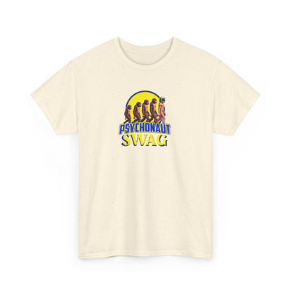 Psychonaut Basic tee, (Small Biz),  Unisex Heavy Cotton Tee, Psychedelic T-Shirt, Gifts for Festival Lovers, Unisex Graphic Tee, Casual Wear, Summer Vibes