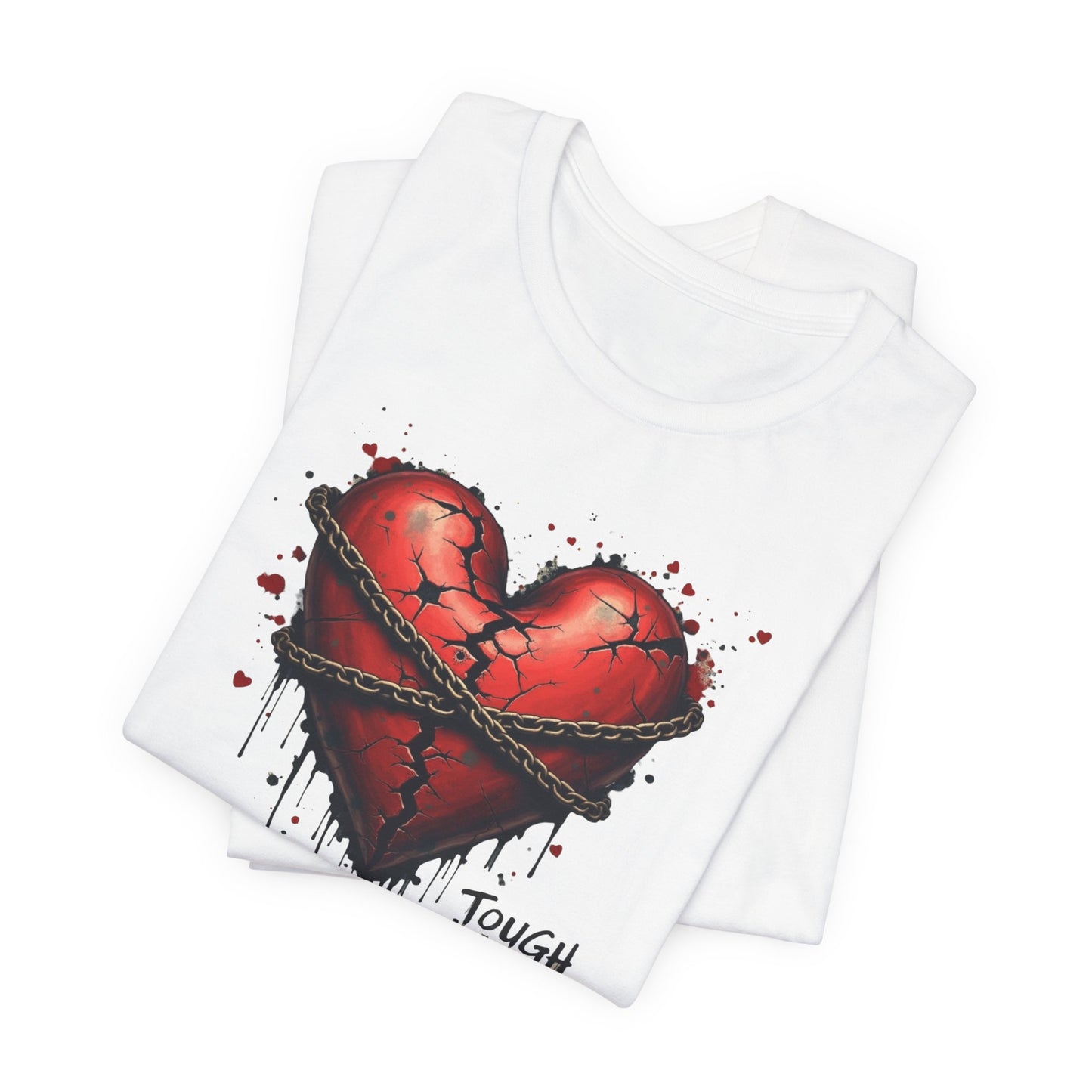 Broken Heart — 'Tough Love' Barbed Heart Graphic Tee