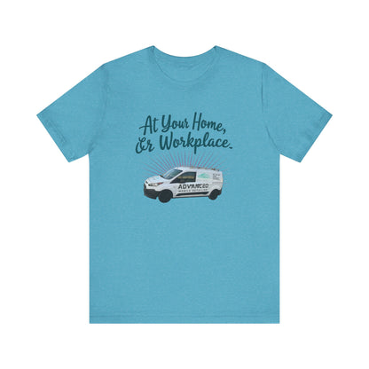 Advanced Mobile Detailing, At Your Home or Workplace Tee, Unisex Jersey T-Shirt Gift, Comfy Graphic Tee, Workwear Apparel, Casual Daily Wear