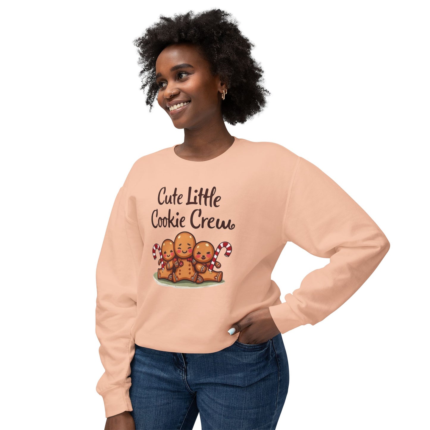 Cute Little Cookie Crew Sweatshirt – Holiday Gingerbread Family Crewneck