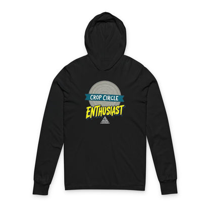 Crop Circle Enthusiast Hooded Long Sleeve Tee