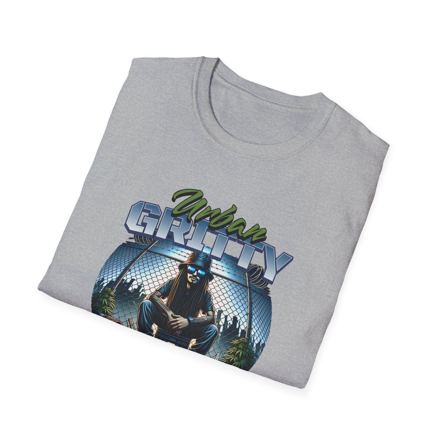 Urban Gritty, Unisex Softstyle T-Shirt