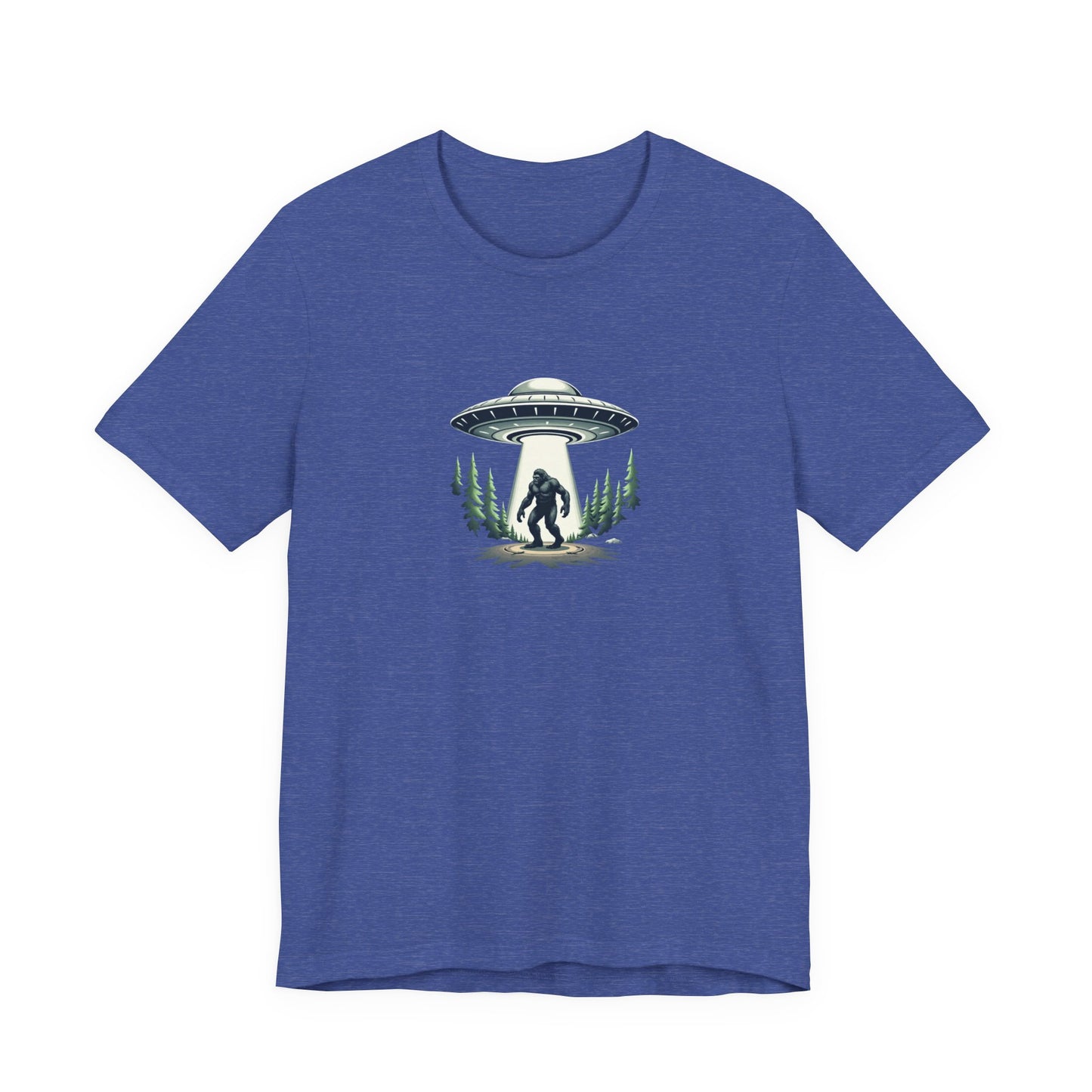Squatch Sighting T-Shirt – Sasquatch UFO Abduction Graphic Tee