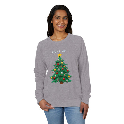 Light Up Christmas Tree Crewneck Sweatshirt