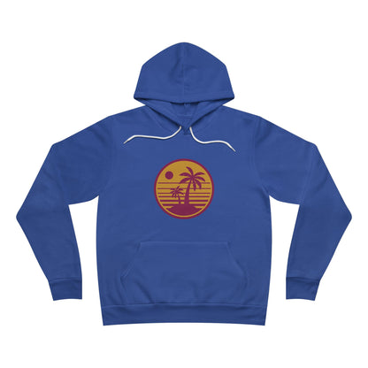Palm tree vibe Unisex Sponge Fleece Pullover Hoodie - Psychonaut Swag