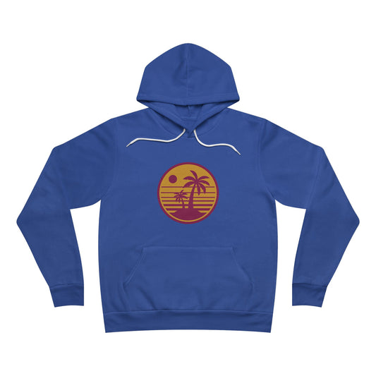 Palm tree vibe Unisex Sponge Fleece Pullover Hoodie - Psychonaut Swag