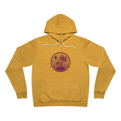 Palm tree vibe Unisex Sponge Fleece Pullover Hoodie - Psychonaut Swag