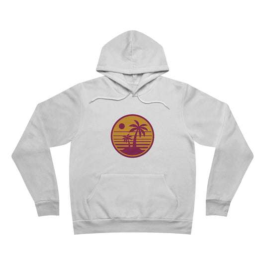 Palm tree vibe Unisex Sponge Fleece Pullover Hoodie - Psychonaut Swag