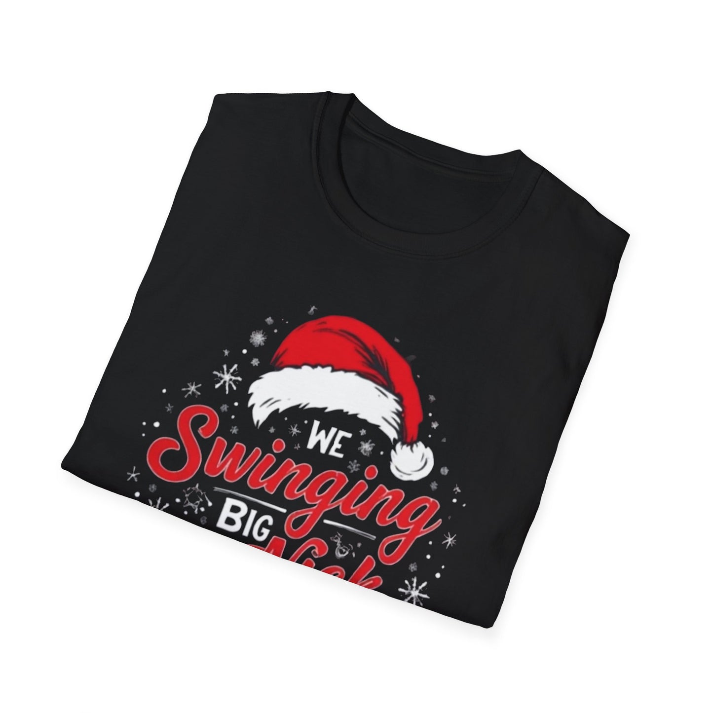 Christmas T-Shirt — "WeSwinging Big Nick Energy" Holiday Graphic Tee