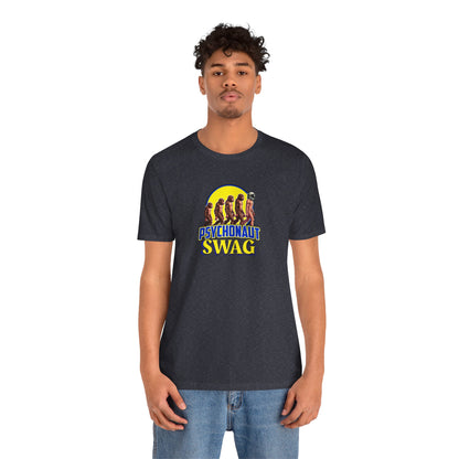 Psychonaut Swag, Small Biz Swag | Unisex Jersey Short Sleeve Shirt, Car Enthusiast Apparel, Gift for Him, Auto Detailing Tee, Casual Wear