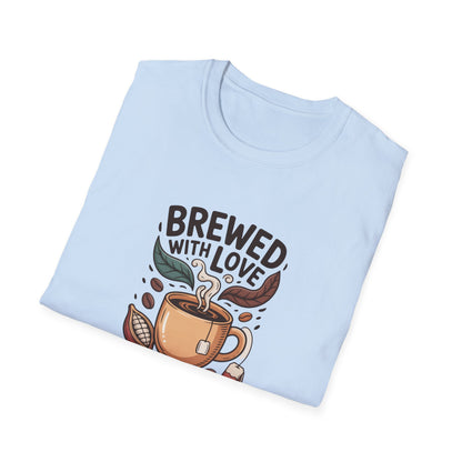 Brewed With Love Coffee T-Shirt