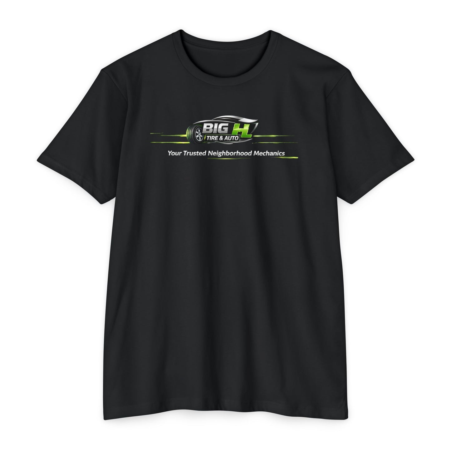 Mechanic Big H, Unisex CVC Jersey T-shirt