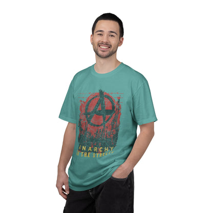Anarchy in the Streets, Unisex Garment-Dyed T-shirt