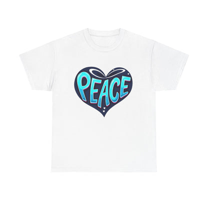 Peace Heart Tee - Psychonaut Swag
