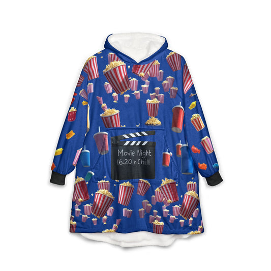 Movie Night Blanket Hoody, unisex hooded hoody - Psychonaut Swag