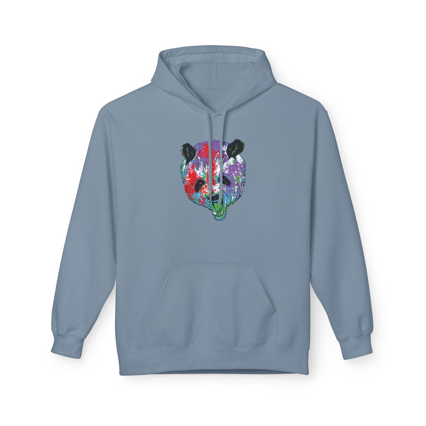 Psychedelic Panda, Unisex Midweight Softstyle Fleece Hoodie