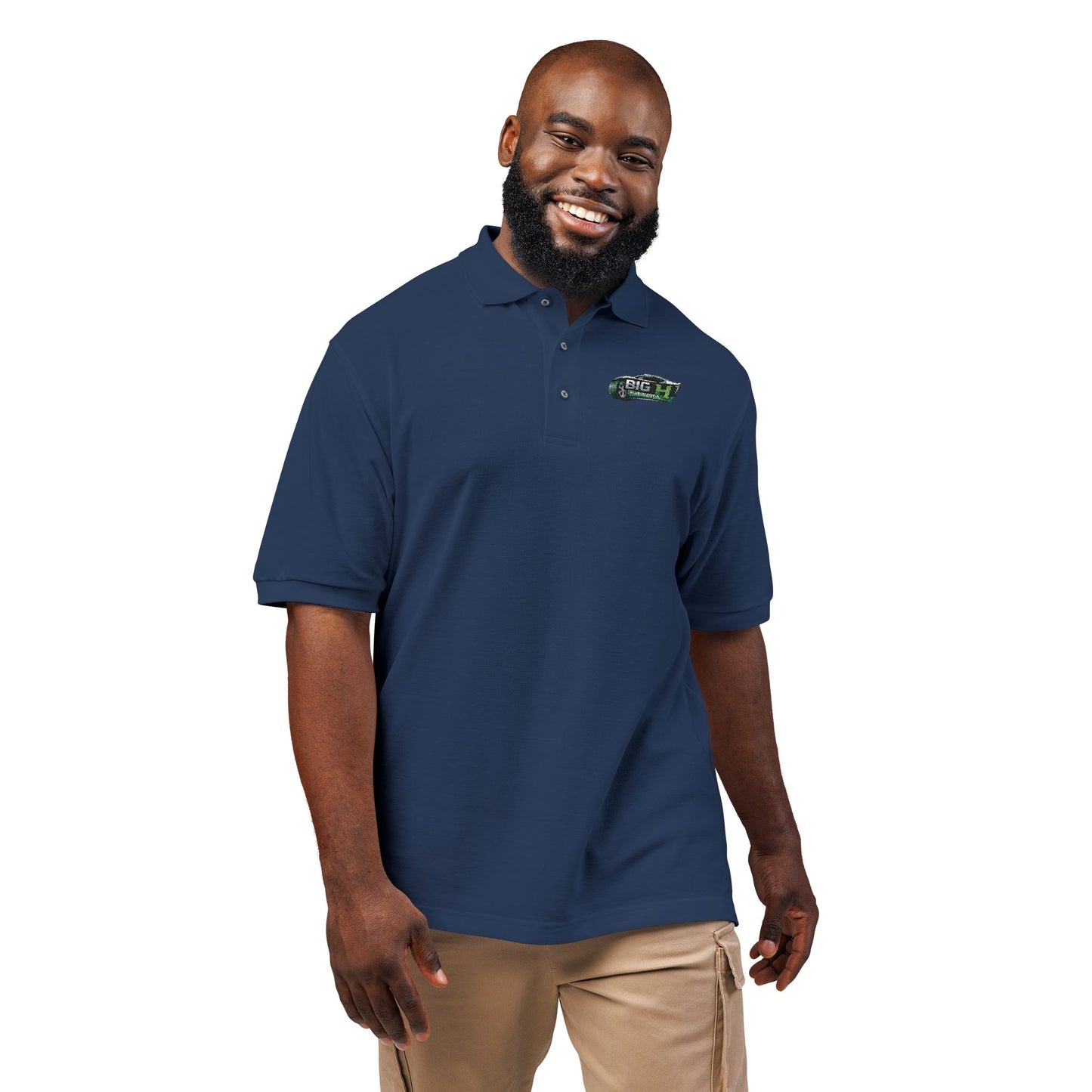 Mechanic Big H, Unisex Polo Shirt (Embroidery)