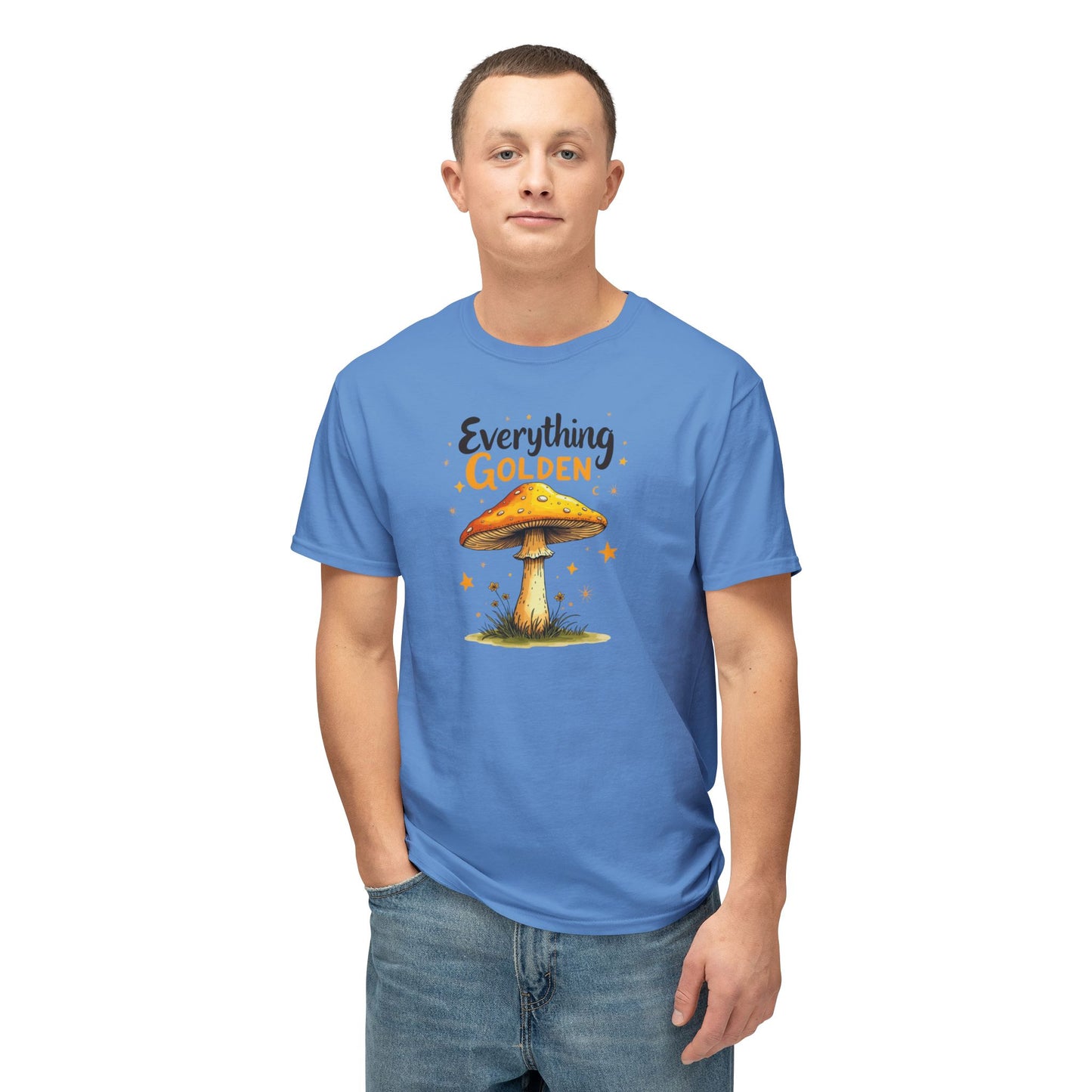 Golden Mushroom T-Shirt — Everything Golden Tee
